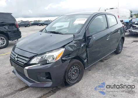 2024 Mitsubishi Mirage Es/Le z USA, uszkodzony, nr VIN ML32AUHJ6RH032673